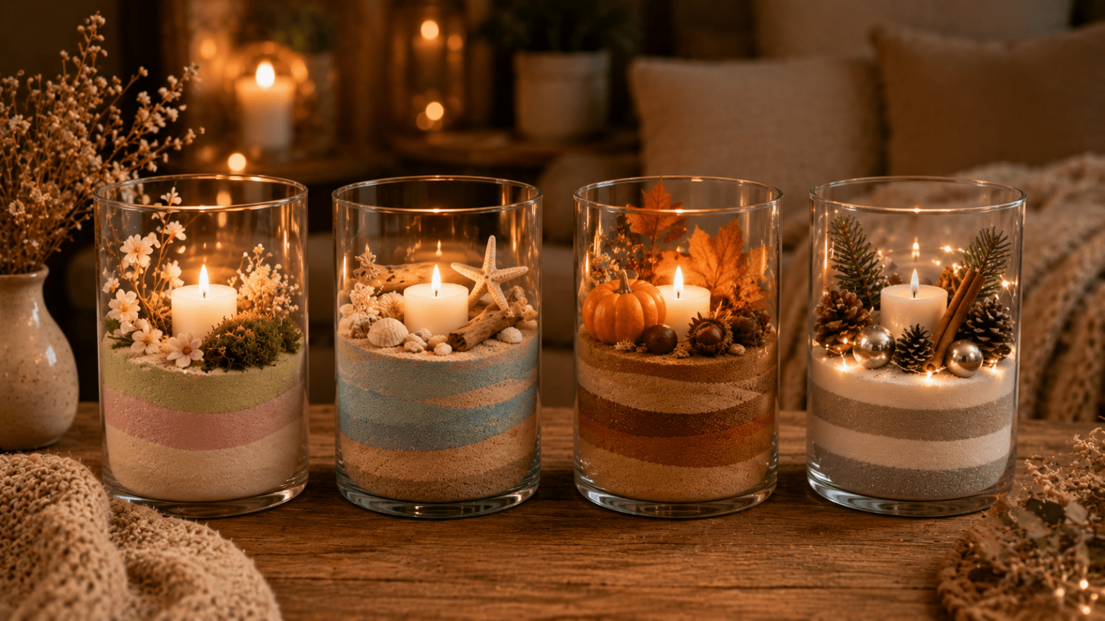 Kerzensand Deko Ideen – Inspiration für dein Zuhause. - Patrick's Kerzenwelt