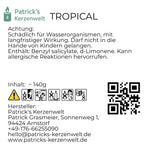 Duftkerze Duftkerze - Tropical - Patrick's Kerzenwelt
