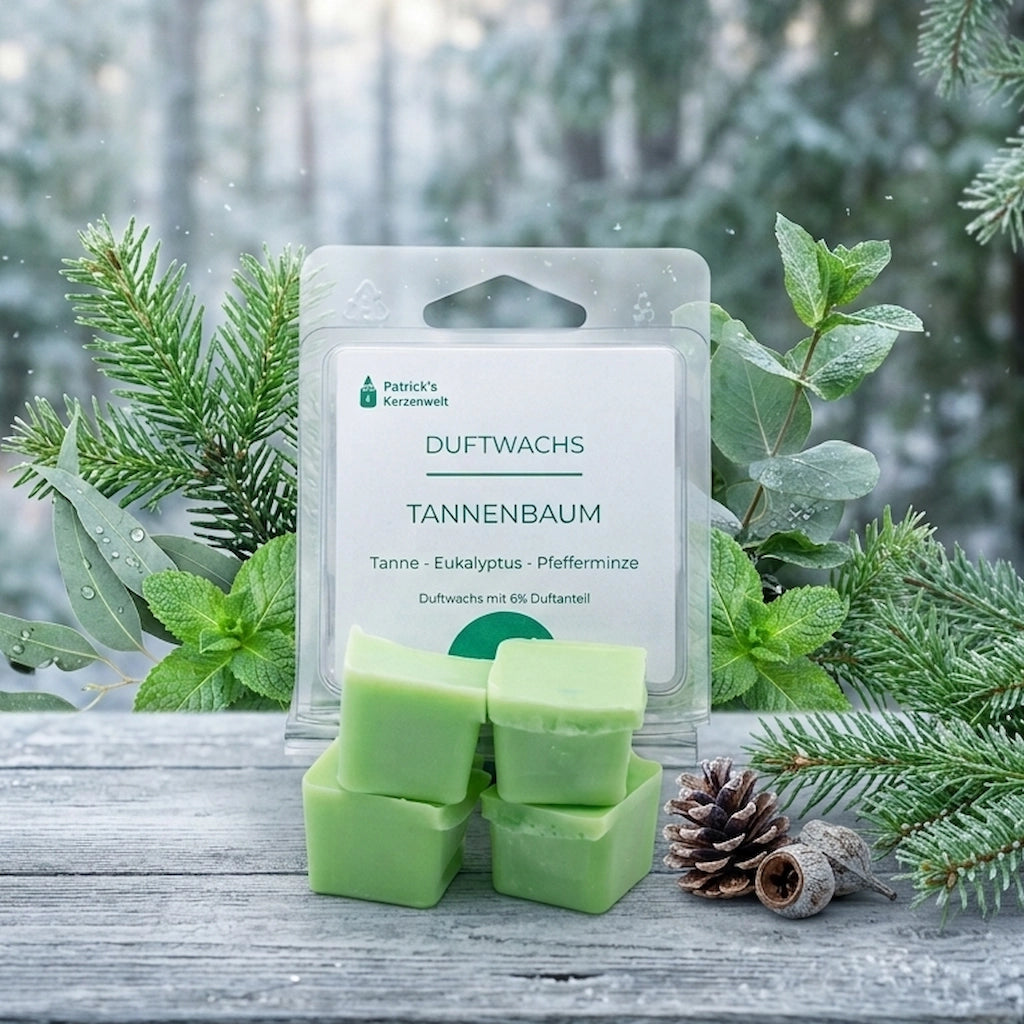 Duftwachs mit Eukalyptus Duft tannenbaum