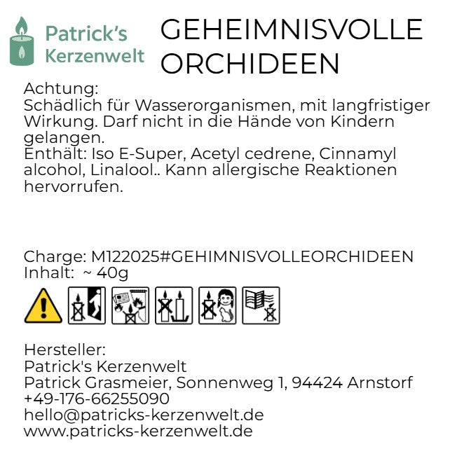Duftwachs - Geheimnisvolle Orchideen